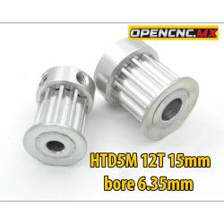 Polea HTD5M 12T 15mm