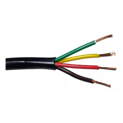 CABLE FLEXIBLE AWG 22 4 HILOS