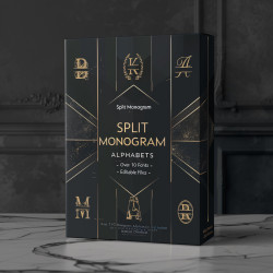 Mega Pack Letras Split...
