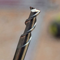 Fresa de 4 mm y 2 flautas,...